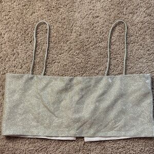 Glittering Silver Women's Bandeau